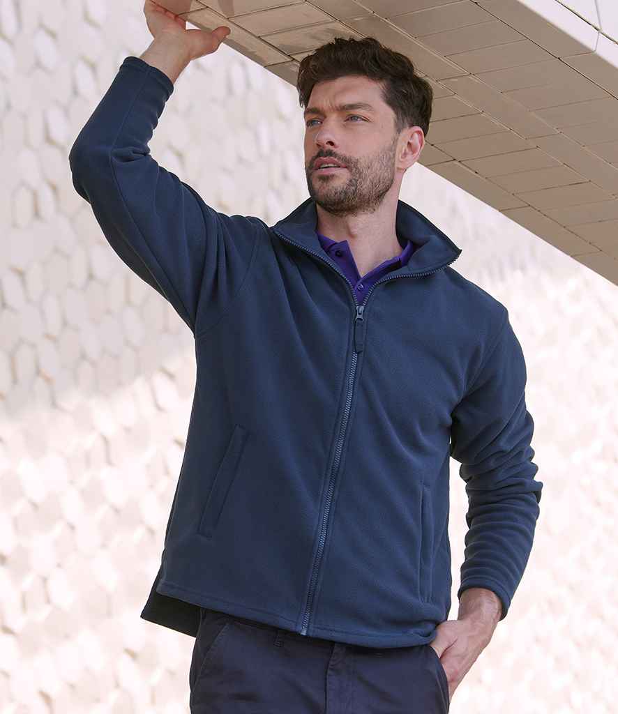 Henbury Micro Fleece Jacket - model image