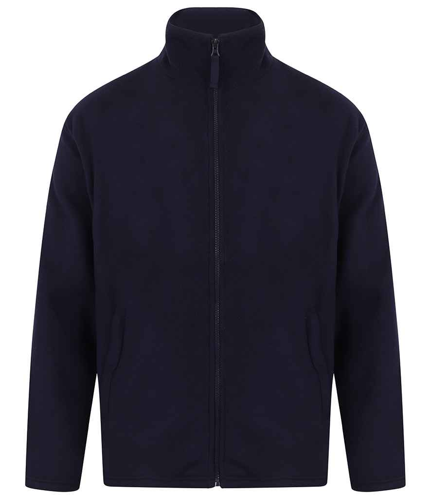 Henbury Henbury Micro Fleece Jacket Oxford Navy