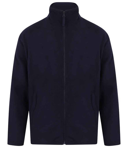 Henbury Henbury Micro Fleece Jacket Oxford Navy