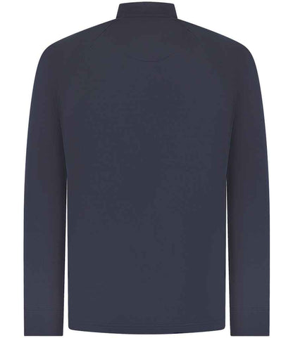 Henbury Zip Neck Wicking Top