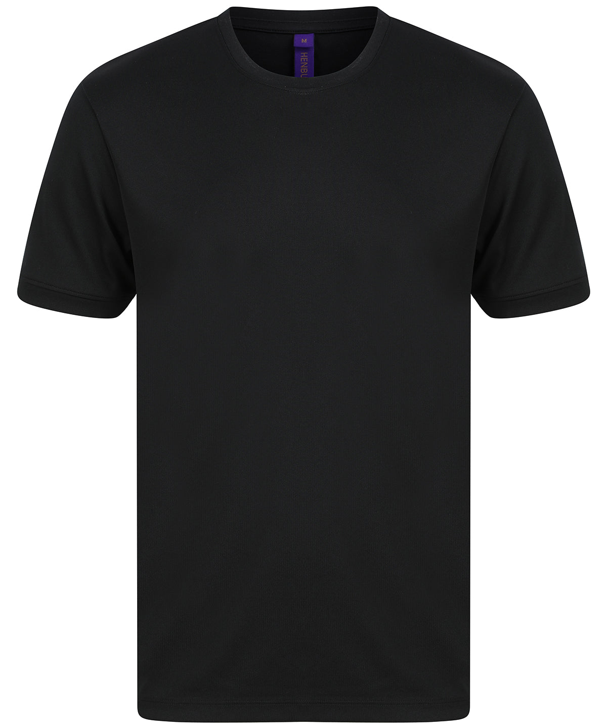 Henbury Hi Cool performance t-shirt Black