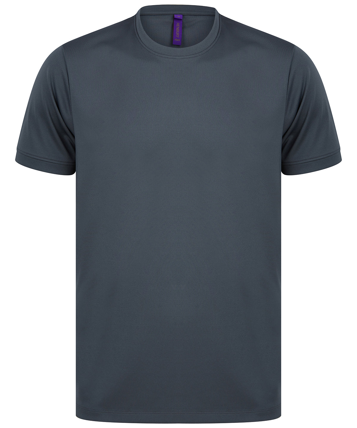 Henbury Hi Cool performance t-shirt Charcoal