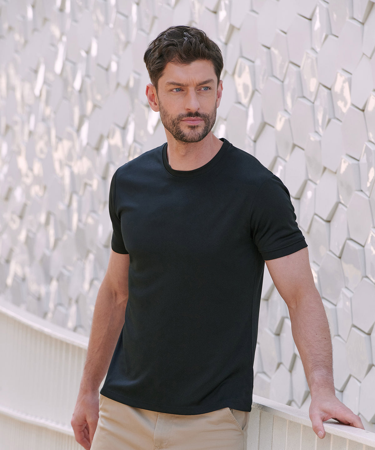 Henbury Hi Cool performance t-shirt Black