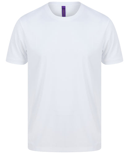 Henbury Hi Cool performance t-shirt White