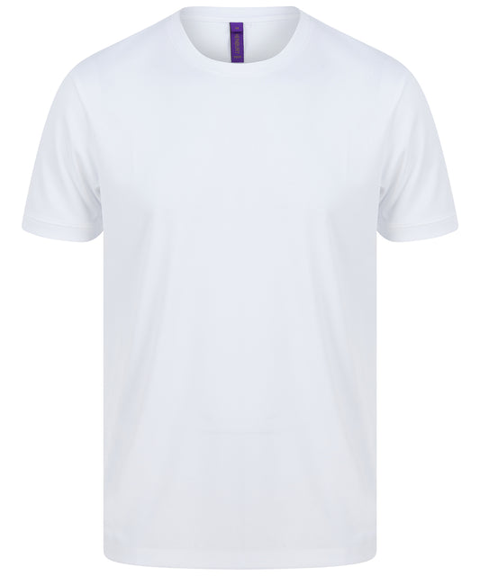 Henbury Hi Cool performance t-shirt White