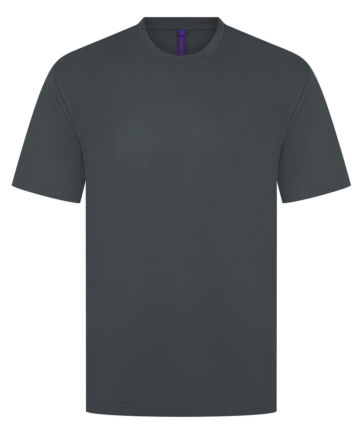 Henbury Coolplus® wicking t-shirt Charcoal