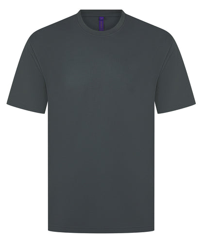 Henbury Coolplus® wicking t-shirt Charcoal