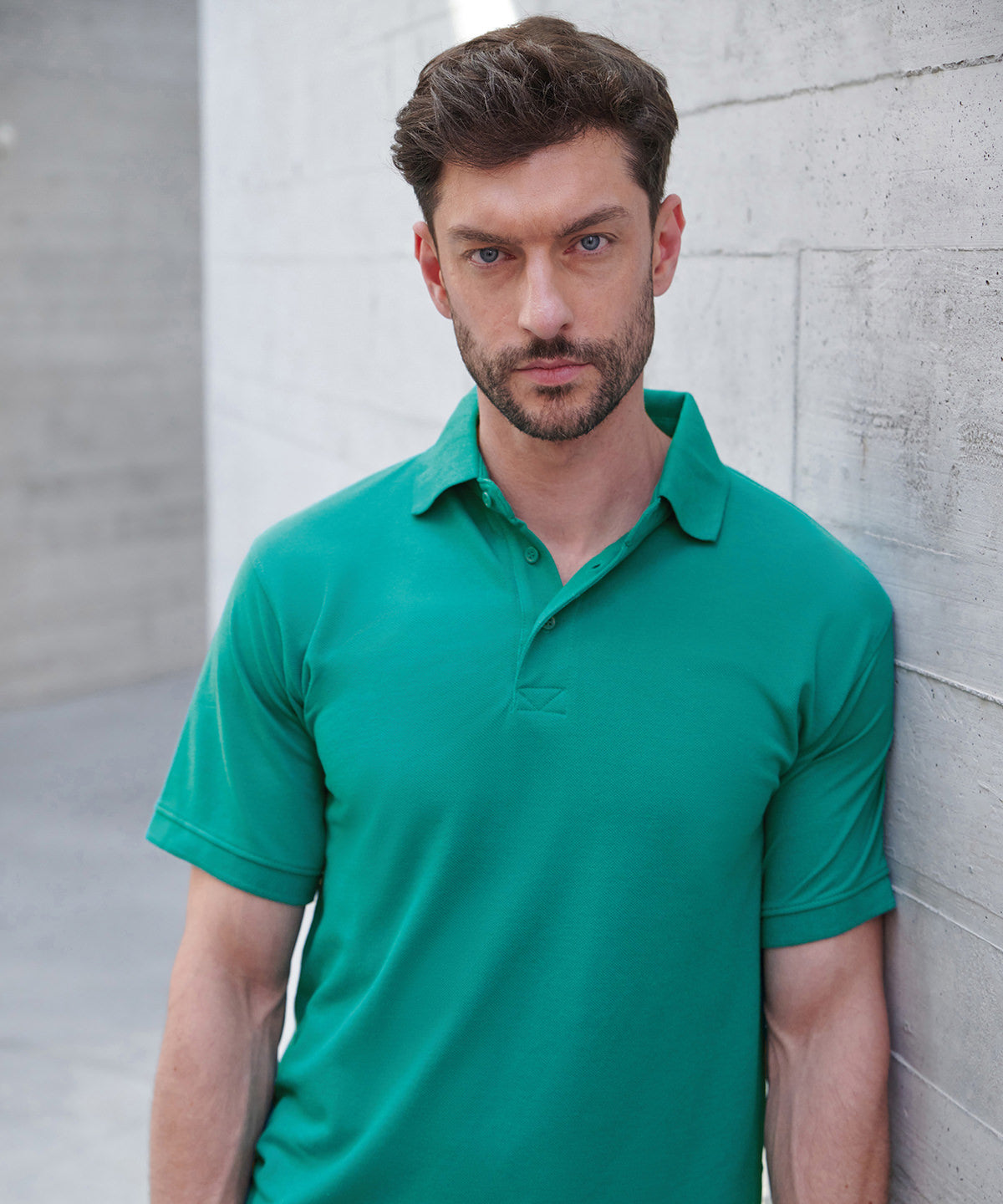 Henbury 65/35 Classic piqué polo shirt Black*