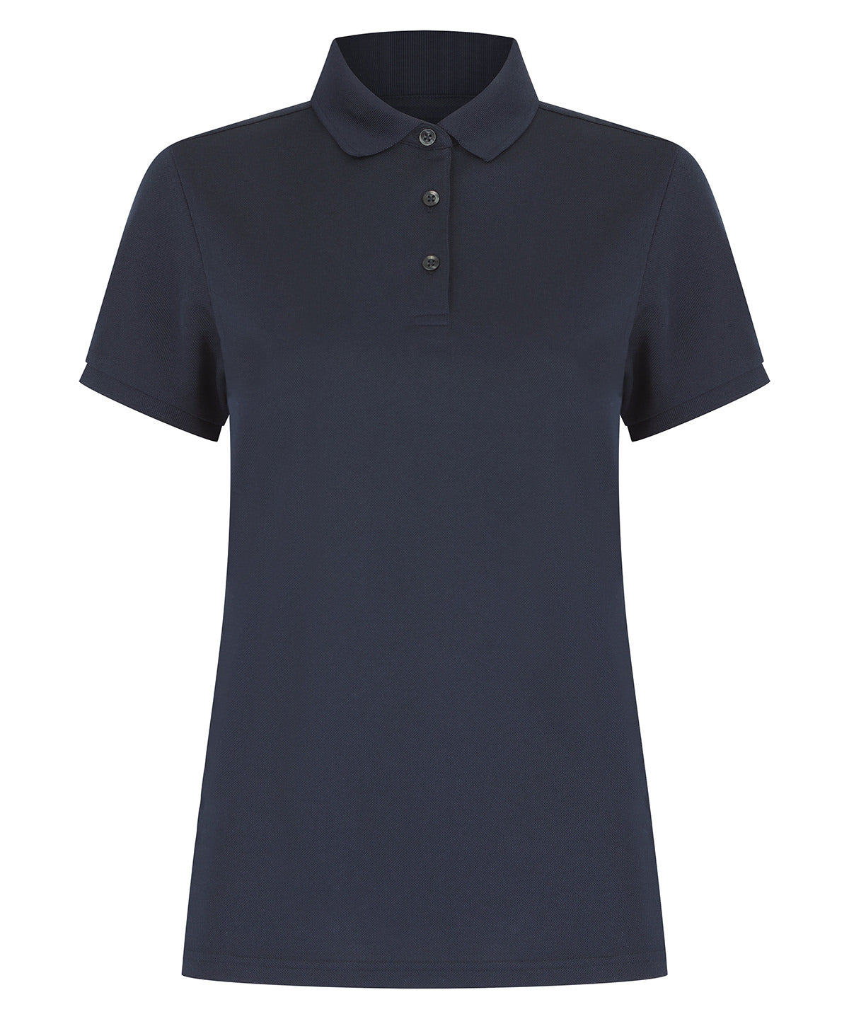 Henbury Women’s recycled polyester polo shirt Navy