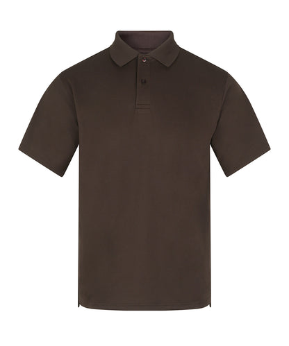 Henbury Coolplus® polo shirt Chocolate