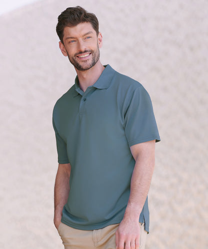 Henbury Coolplus® polo shirt Airforce Blue