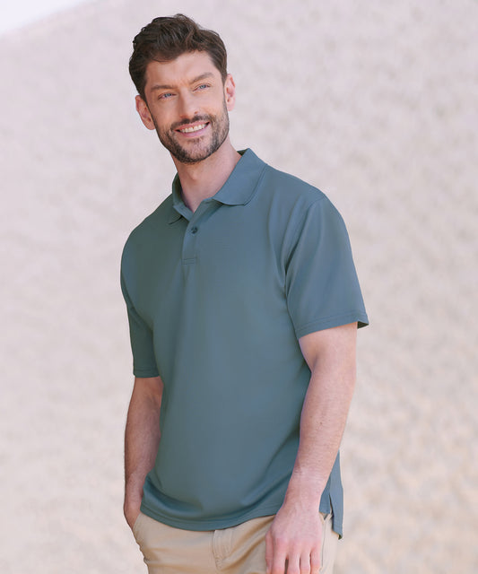 Henbury Coolplus® polo shirt Airforce Blue