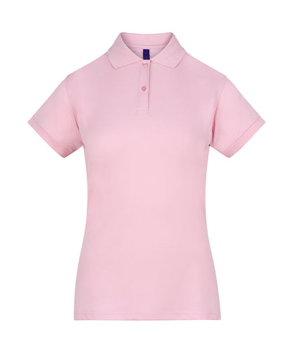 Henbury Women's Coolplus® polo shirt Baby Pink