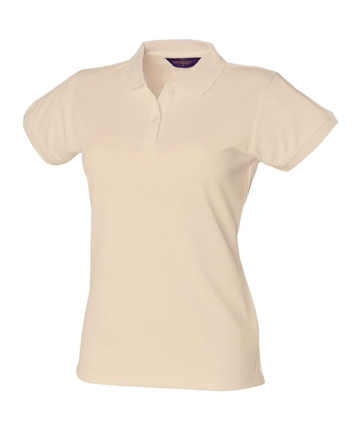 Henbury Women's Coolplus® polo shirt Natural