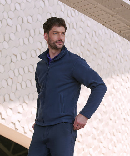 Henbury Microfleece jacket Black*