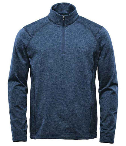 Stormtech Treeline Performance 1/4 Zip Pullover in Dark Navy Heather