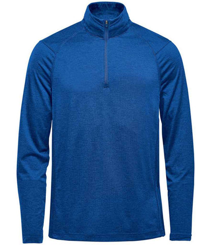 Stormtech Milano 1/4 Zip Pullover in Classic Blue Heather