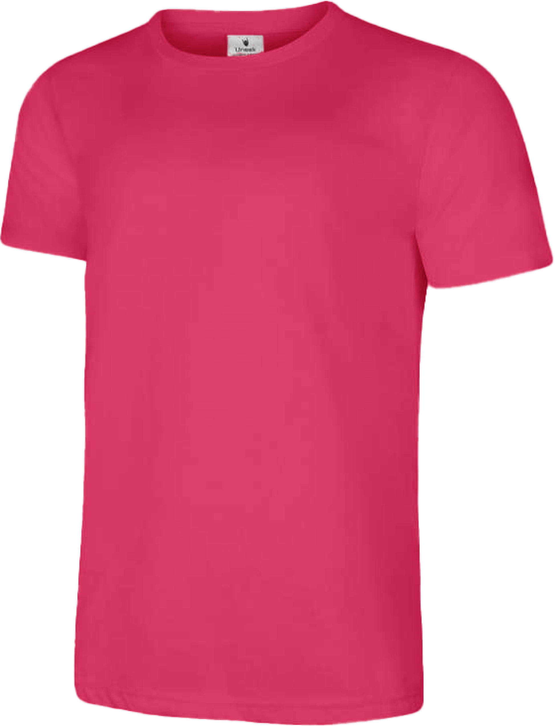 Uneek Olympic T-shirt Hot Pink