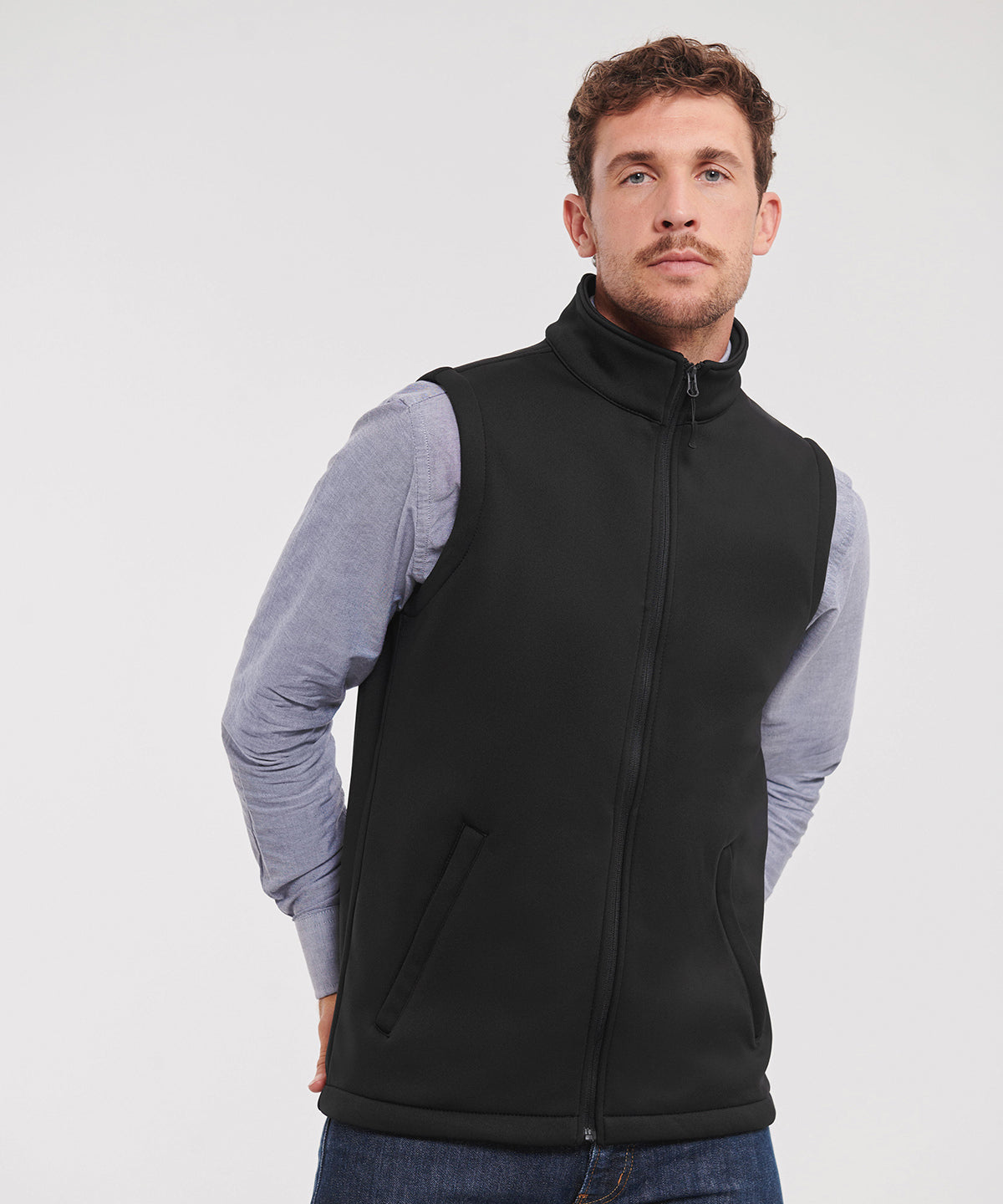 Russell Smart softshell gilet Black
