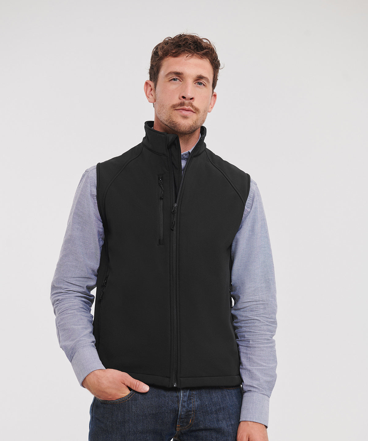 Russell Softshell gilet Black