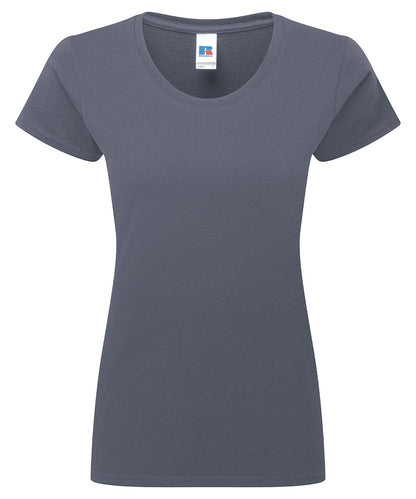 Russell Women’s authentic classic t-shirt Convoy Grey