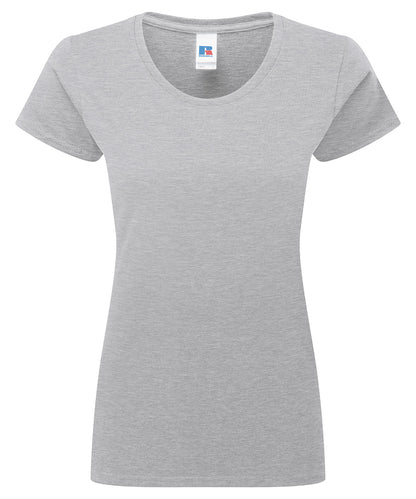 Russell Women’s authentic classic t-shirt Light Oxford