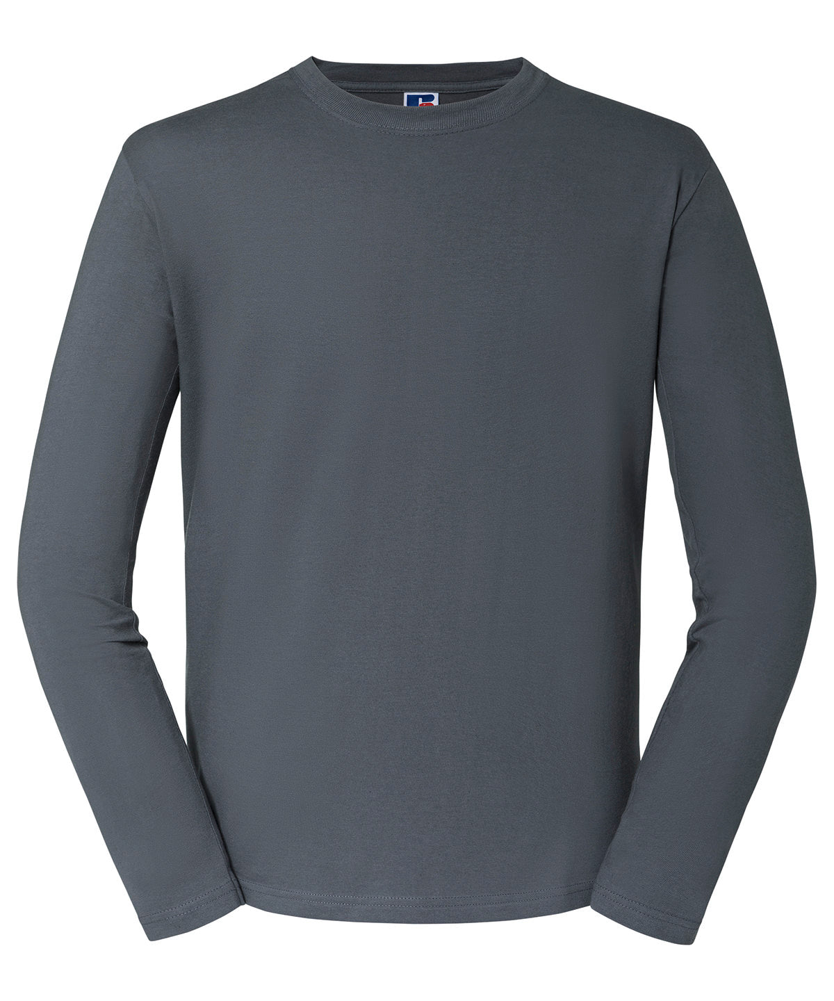 Russell Classic long sleeve T Convoy Grey