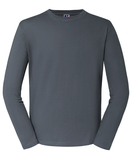 Russell Classic long sleeve T Convoy Grey