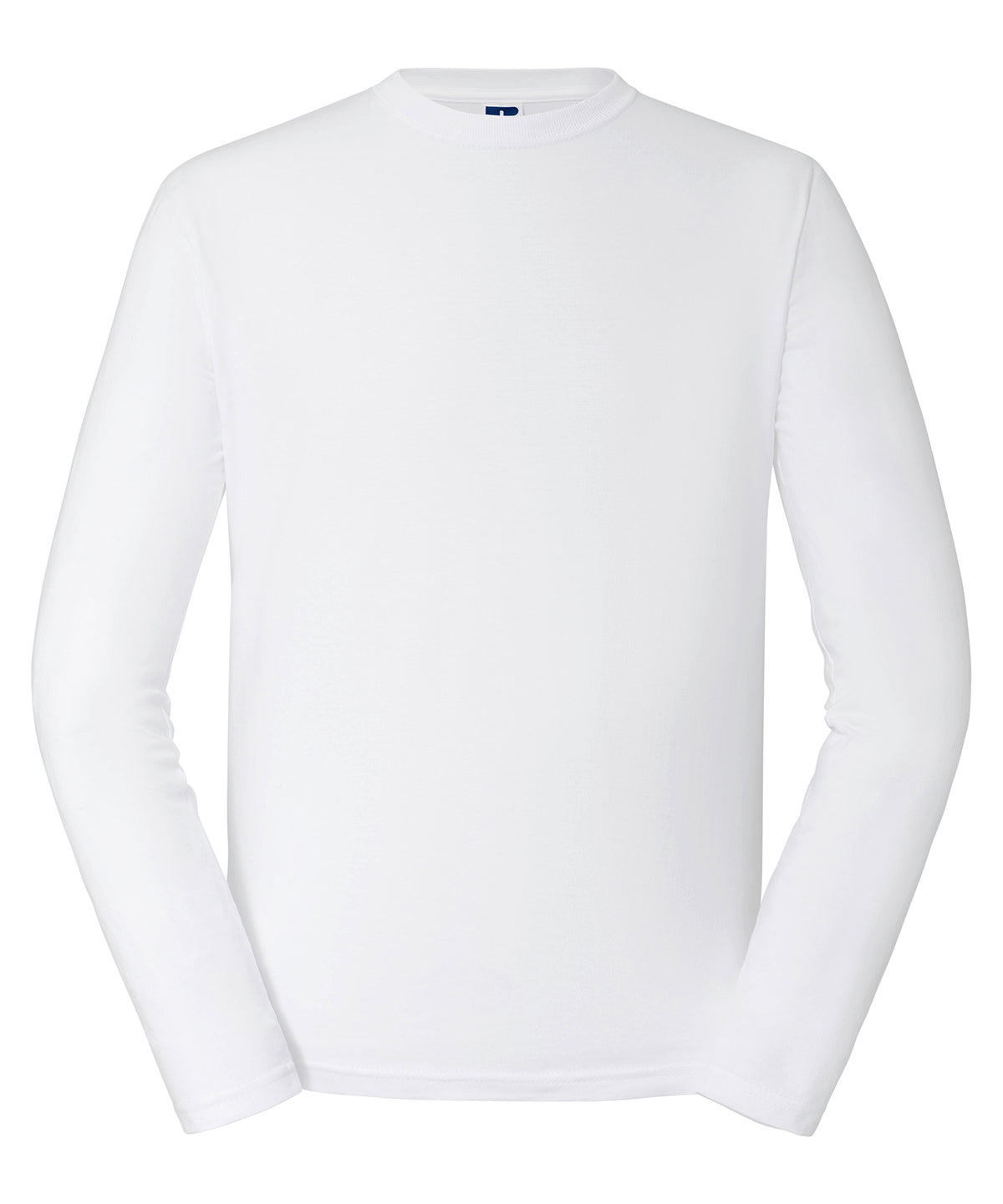 Russell Classic long sleeve T White