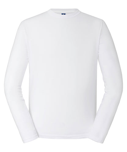 Russell Classic long sleeve T White