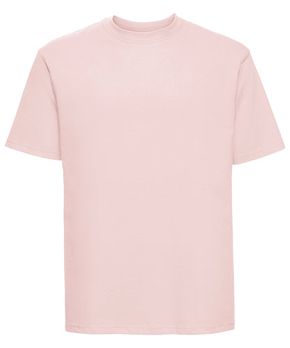Russell Super ringspun classic t-shirt Powder Rose