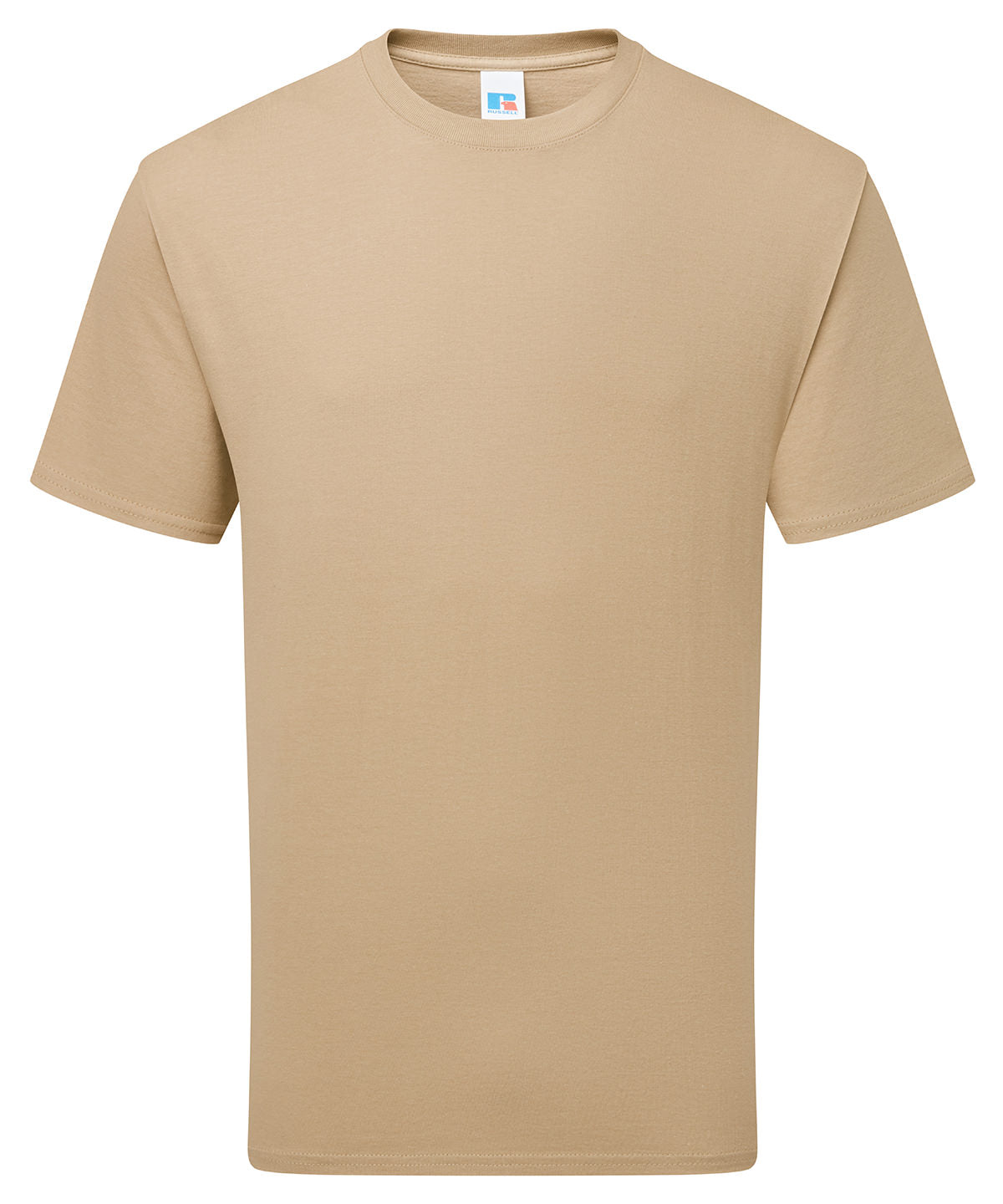 Russell Super ringspun classic t-shirt Tan