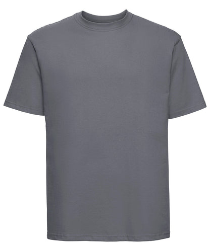 Russell Classic heavyweight ringspun t-shirt Convoy Grey