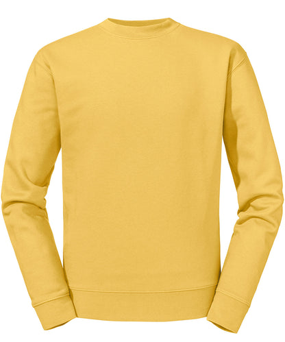 Russell Set-in sleeve sweatshirt Mustard Yellow