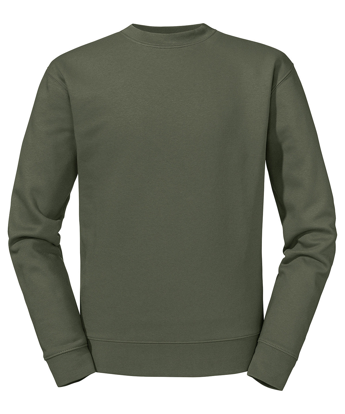 Russell Set-in sleeve sweatshirt Olive
