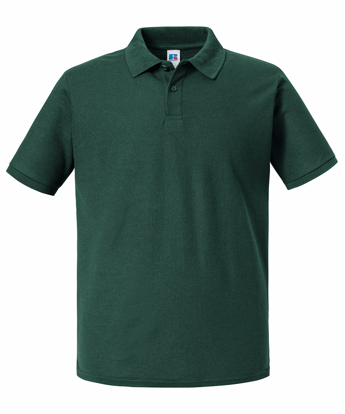 Russell Authentic eco polo Bottle Green