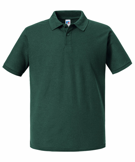 Russell Authentic eco polo Bottle Green
