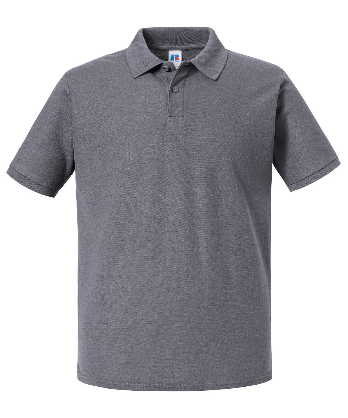 Russell Authentic eco polo Convoy Grey