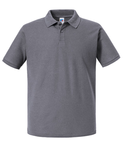 Russell Authentic eco polo Convoy Grey