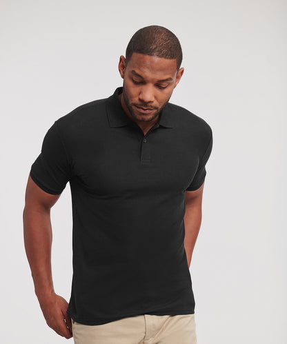 Russell Authentic eco polo Black
