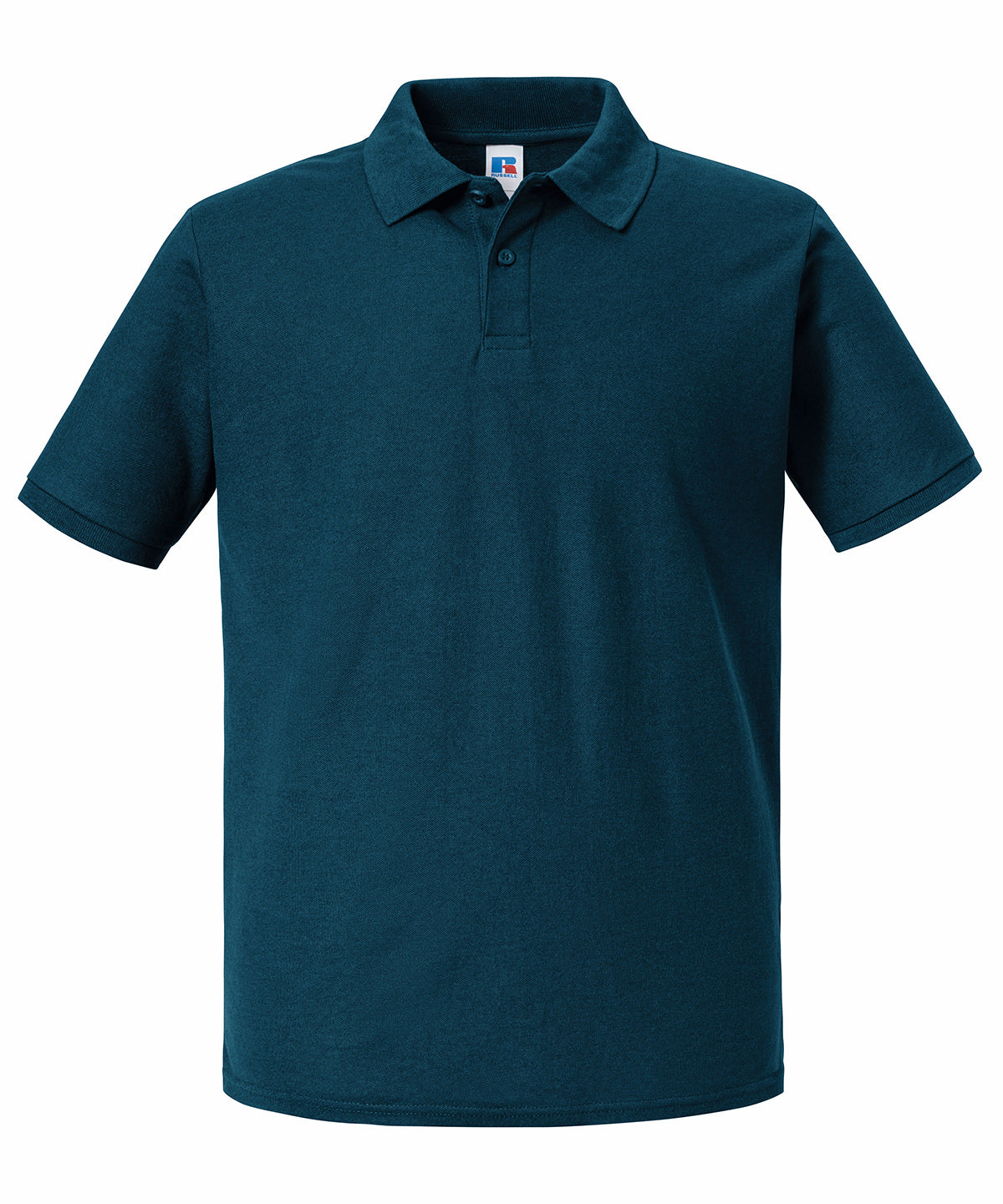 Russell Authentic eco polo Petrol Blue