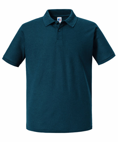 Russell Authentic eco polo Petrol Blue