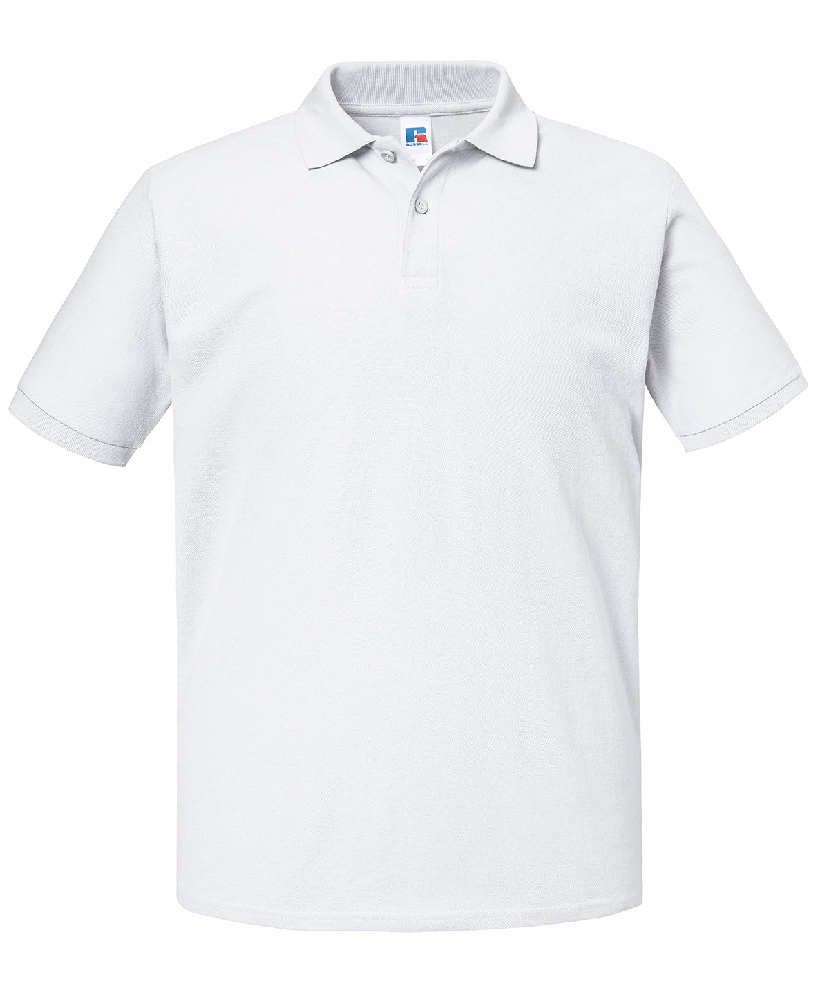 Russell Authentic eco polo White