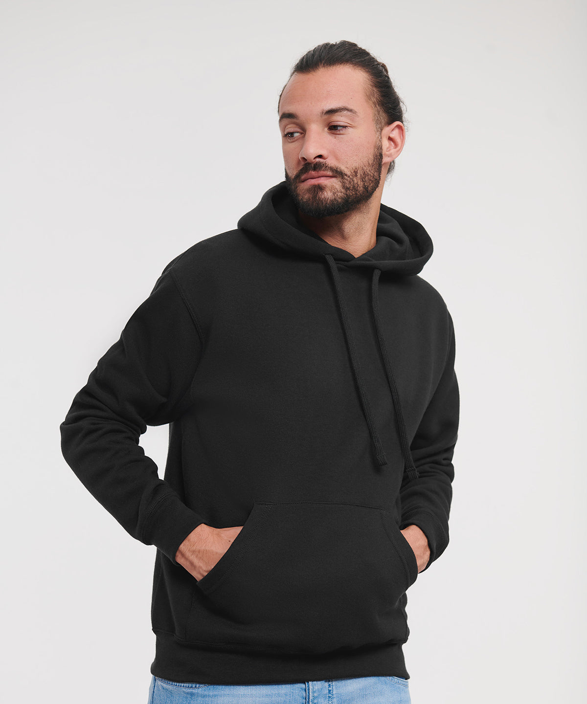 Russell Hooded sweatshirt Black