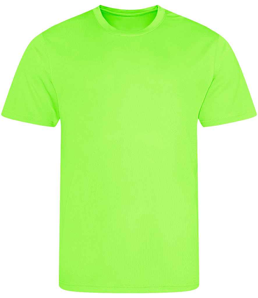 Just Cool AWDis Kids Cool T-Shirt Electric Green