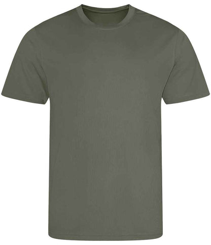 Just Cool AWDis Kids Cool T-Shirt Earthy Green