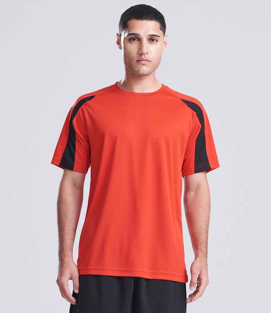 Just Cool AWDis Cool Contrast Wicking T-Shirt