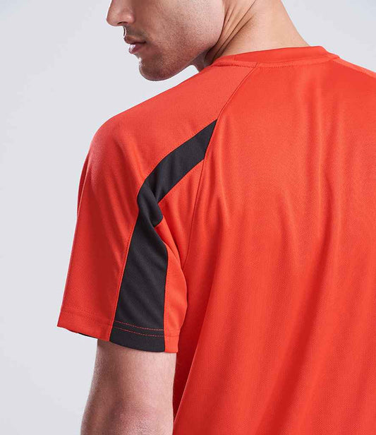 AWDis Cool Contrast Wicking T-Shirt - model image