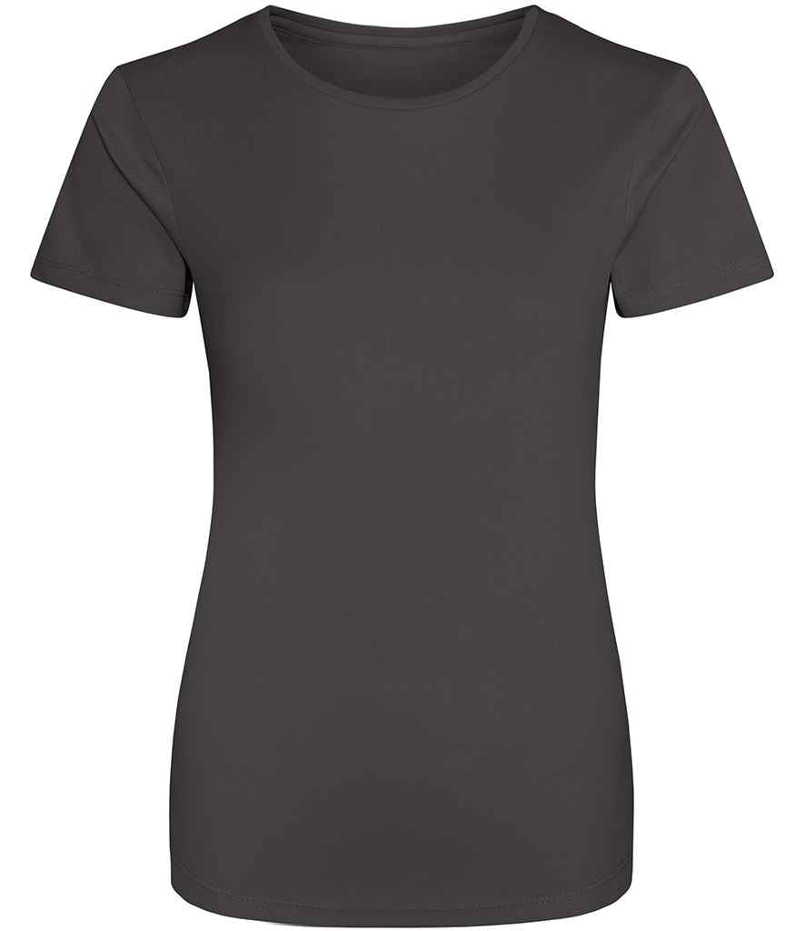 Just Cool AWDis Ladies Cool T-Shirt Charcoal