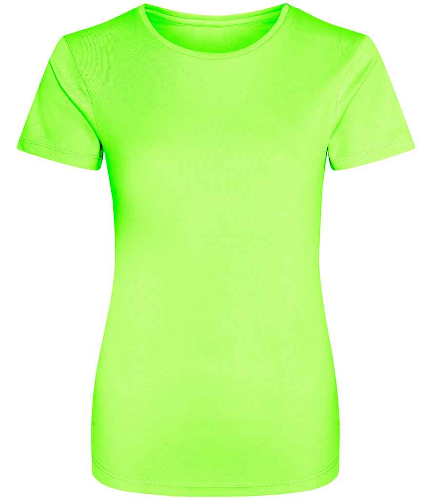 Just Cool AWDis Ladies Cool T-Shirt Electric Green